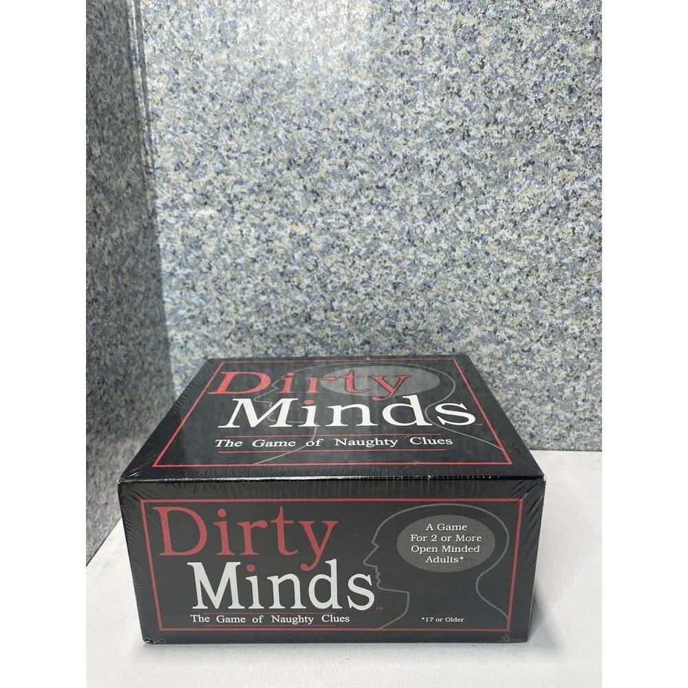Vintage 1990 Dirty Minds The Game of Naughty Clues~New & Factory Sealed
